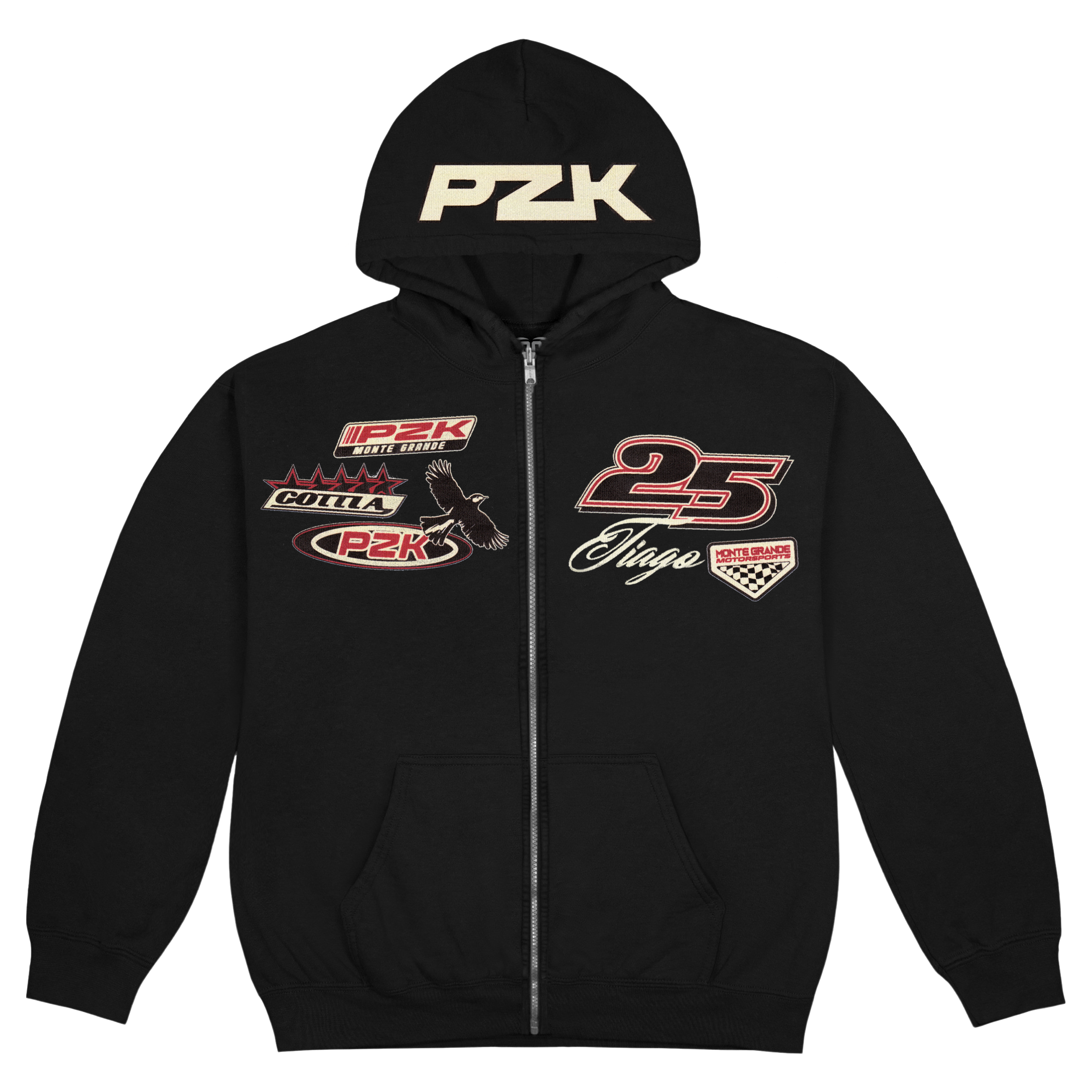 GOTTI A TOUR '25 ZIP HOODIE – Tiago PZK | Official Store